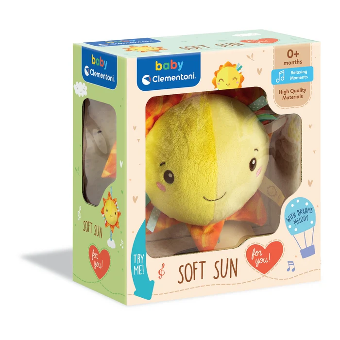 اسباب بازی خورشید مخملی موزیکال (SOFT SUN MUSICAL PLUSH)