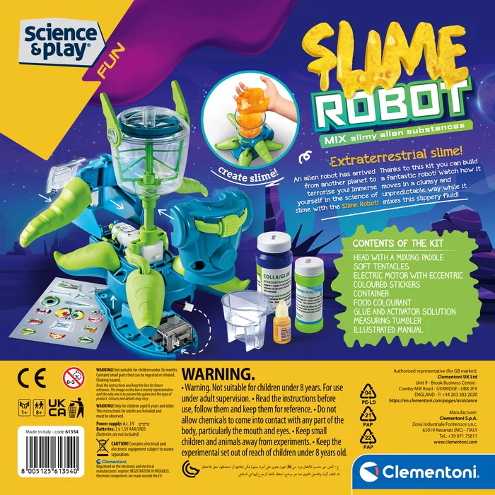 ربات ژله ای Slime Bot کلمنتونی